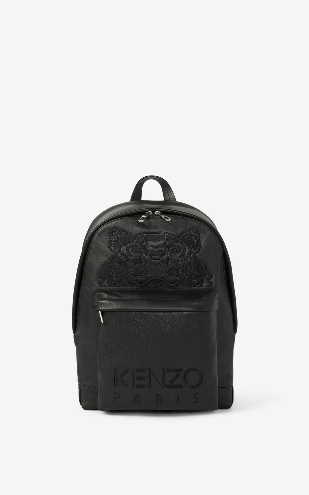 Sac À Dos Kenzo Femme Tiger Cuir Noir ZNBRQ-1530